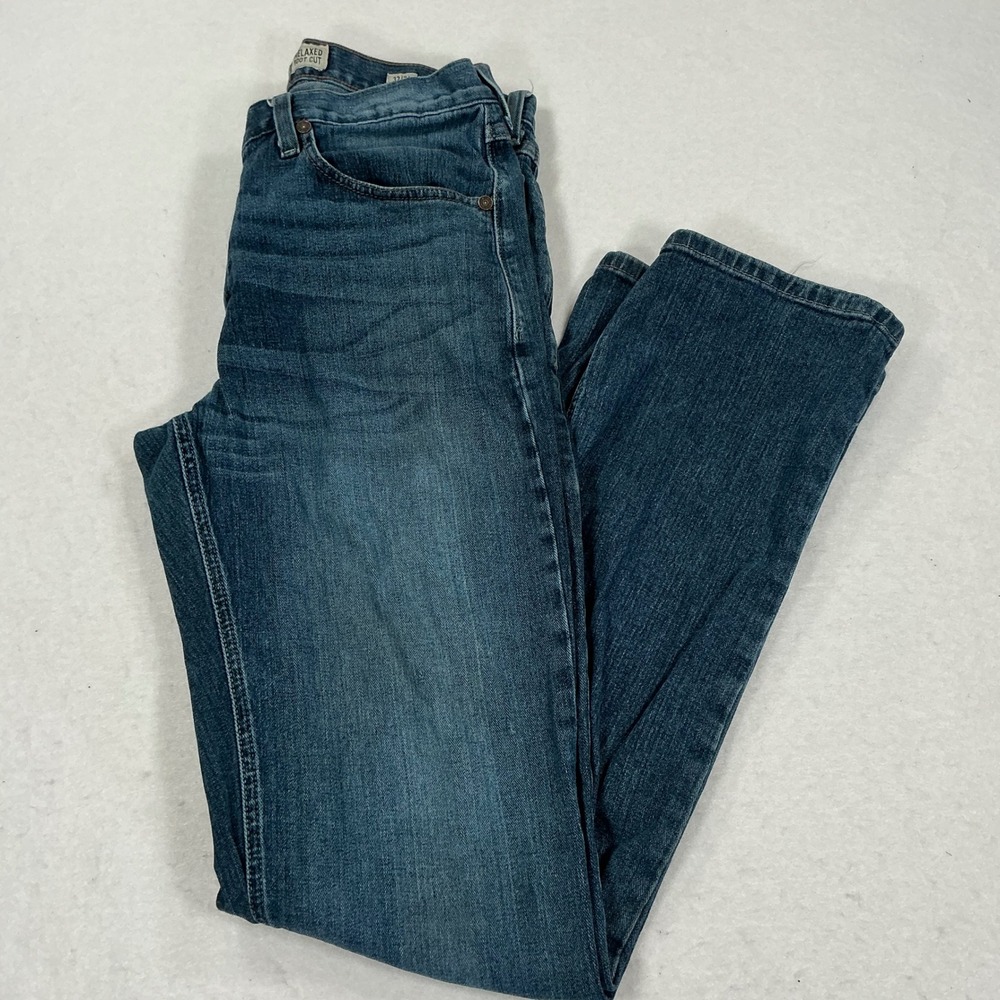 Ariat M4 Relaxed Boot Cut Jeans Mens 32x36 Medium Wash Denim Legacy 10008422